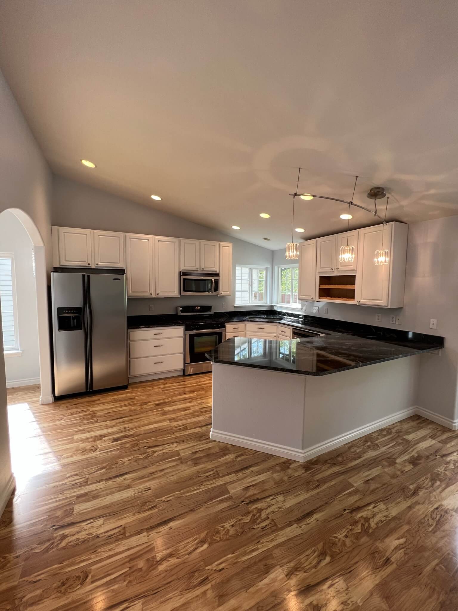 Flooring and renovation project by AK Home Modifications