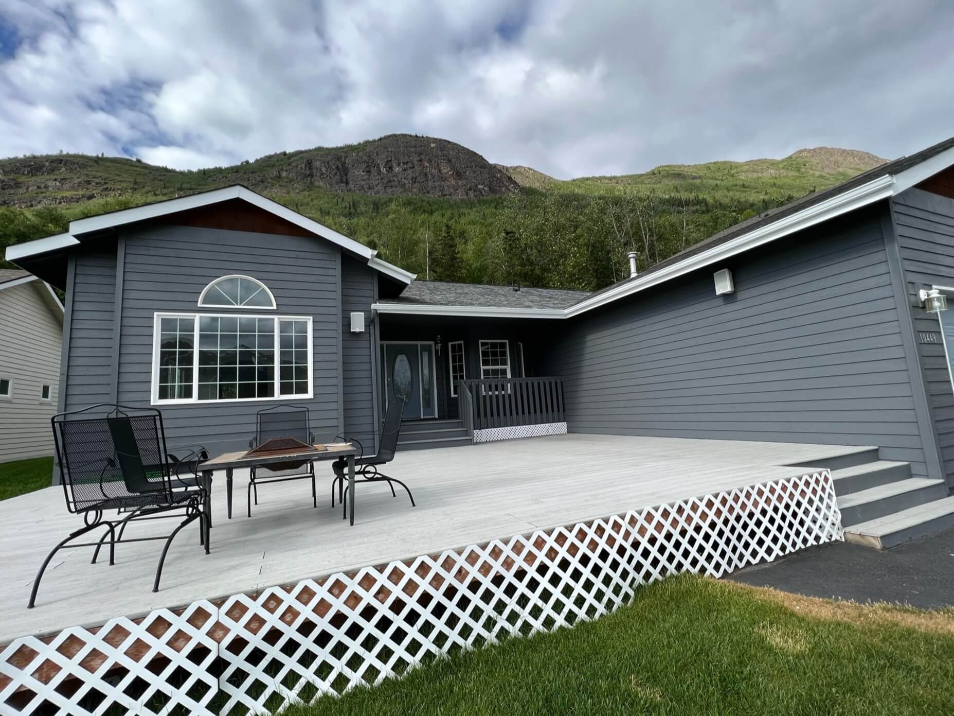 Exterior home renovation and painting in Anchorage by AK Home Modifications