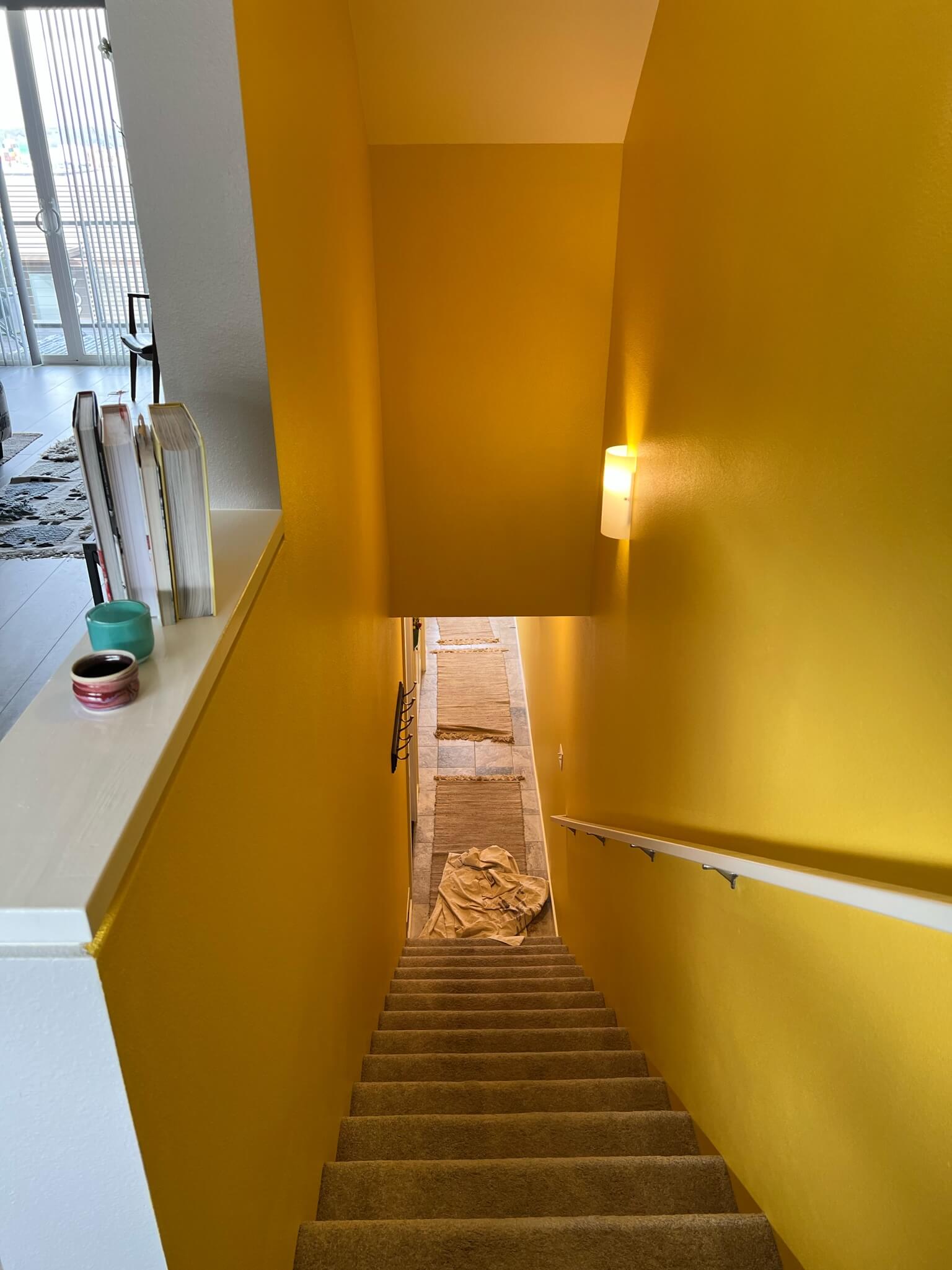 Interior painting project by AK Home Modifications